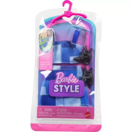 Barbie Style Fashion Clothes Blue Denim Set MATGWD96