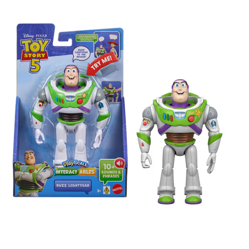 Toy Story 5 Playscale Features Interactables Buzz Lightyear MATJKV24