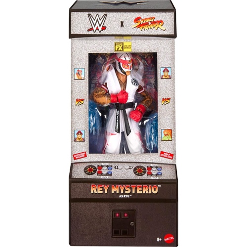 WWE x Street Fighter Elite Action Figure - Rey Mysterio MATJLD71