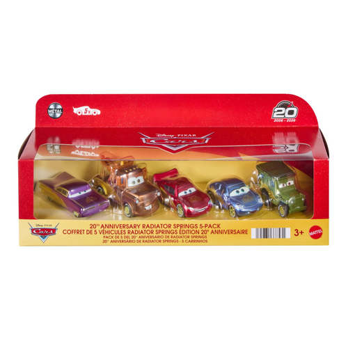 Disney Cars Diecast 20th Anniversary Radiator Springs 5pk JMJ85-9564