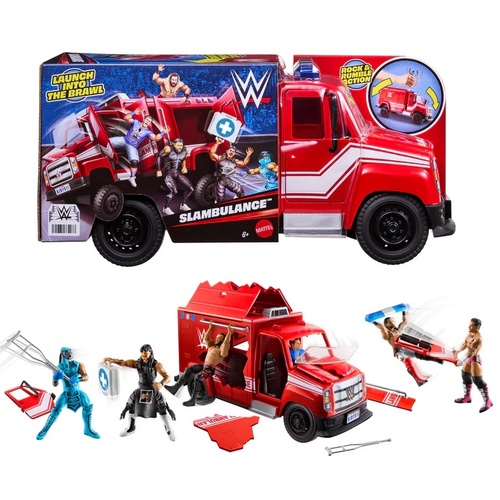 WWE Main Event Slambulance Vehicle (Ambulance) MR51