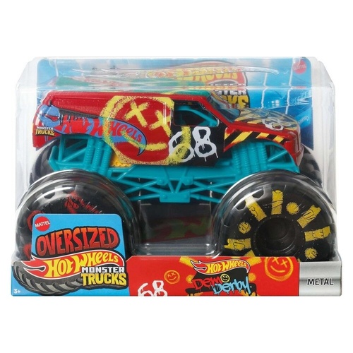 Hot Wheels Monster Trucks Oversized Dem Derby FYJ83