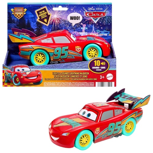 Disney Cars Lights & Sounds Lightning McQueen JMT55