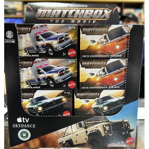 Matchbox Movie Power Grabs Assorted; One Supplied JNC93