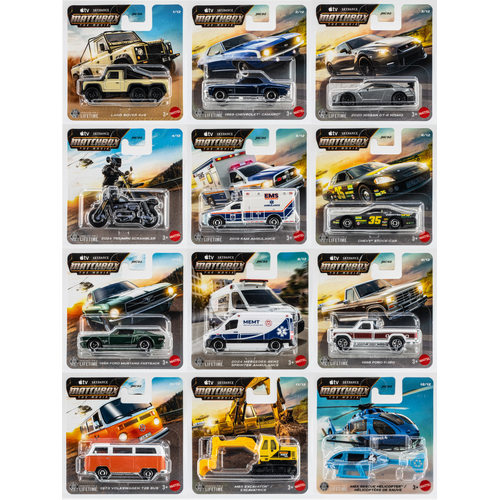 Matchbox The Movie Set of 12 Cars JNC91-956A