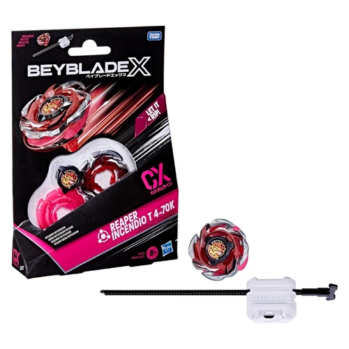 Beyblade X Reaper Incendio T 4-70K Balance Type Top & Launcher G0840