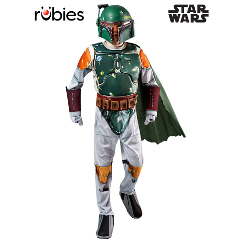 Rubies Deerfield Premium Boba Fett Child Costume Dress Up - 7-8yrs 702952M