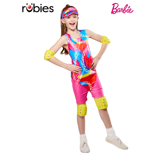 Barbie Rollerskate Costume Dress Up 9-10yrs 1001833M