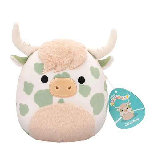 Squishmallows Celestino the Highland Cow 7.5" Plush SQCR04067