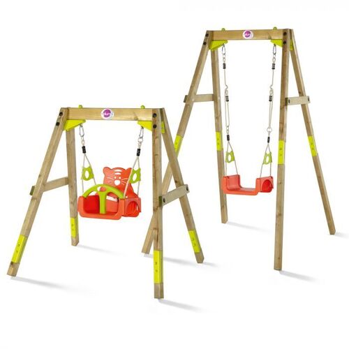 Plum Play Wooden 3-in-1 Growing Swing Set