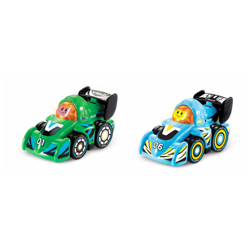Vtech Toot Toot Drivers V Racers 2 Pack - Blue/Green 428636