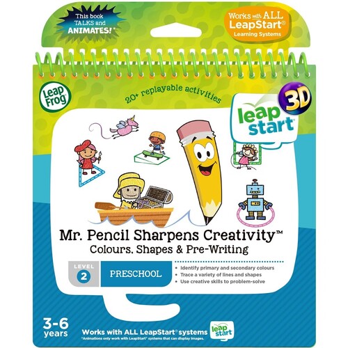 LeapFrog Mr. Pencil Sharpens Creativity Activity Book Level 2 462603
