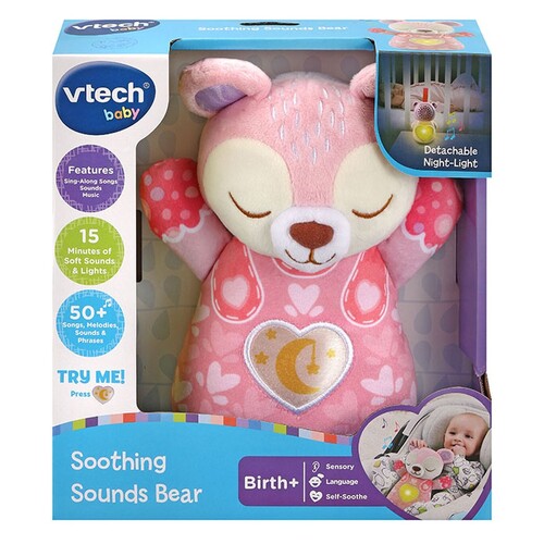 Vtech Baby Soothing Bear Pink 539853 **