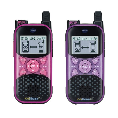 Vtech KidiGear Walkie Talkies Explorer Pink/Purple 572553
