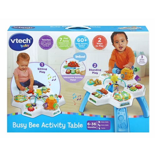 Vtech Baby Busy Bee Activity Table - Blue 579003