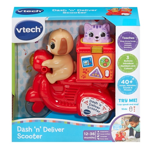 Vtech Dash 'n' Deliver Scooter 586603