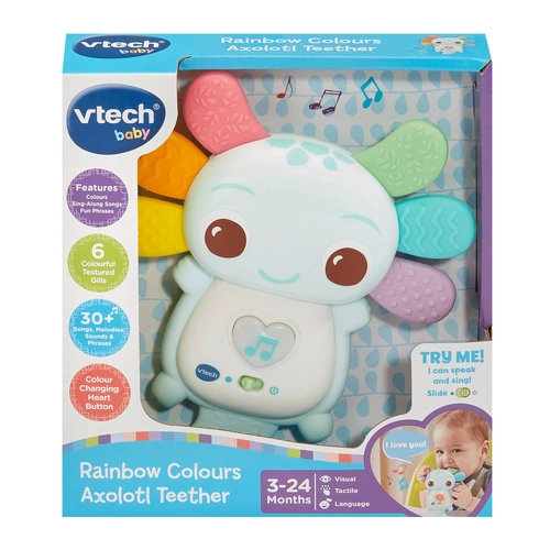 Vtech Baby Rainbow Colours Axolotl Teether 586803
