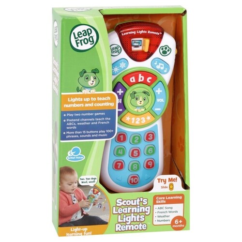 Leap Frog Learning Lights Remote Assorted One Supplied 606293
