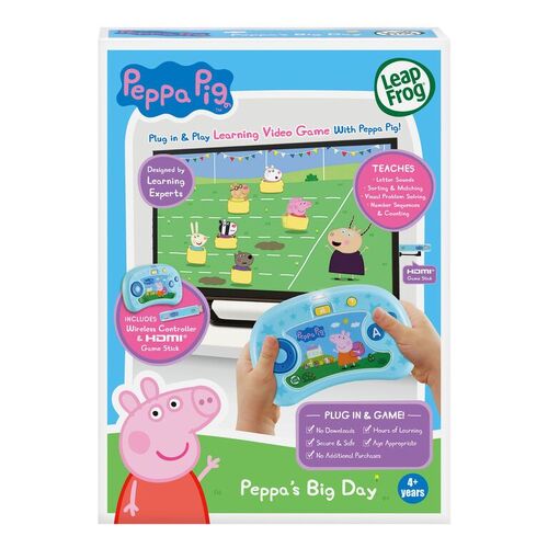 LeapFrog Peppa Pig Peppa's Big Day Video Game 608803