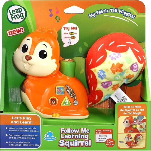 LeapFrog Follow Me Learning Squirrel 617603