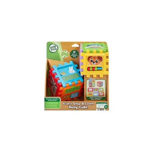 Leap Frog 6-in-1 Snap & Learn Busy Cube 622803