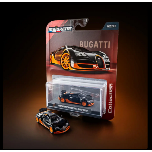 Majorette Metal Collection Series Wave 3 - 2005 Bugatti Veyron 16.4 Super Sport MJ76934-3