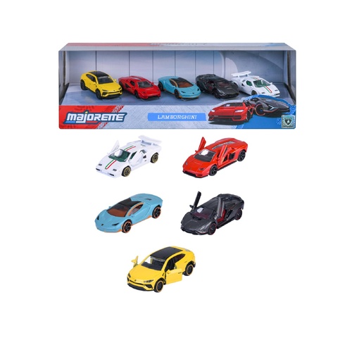 Majorette Lamborghini 5 Piece Gift Pack MJ77221