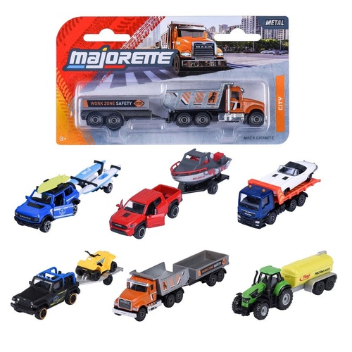 Majorette City Trailer Assorted; One Supplied MJ77498