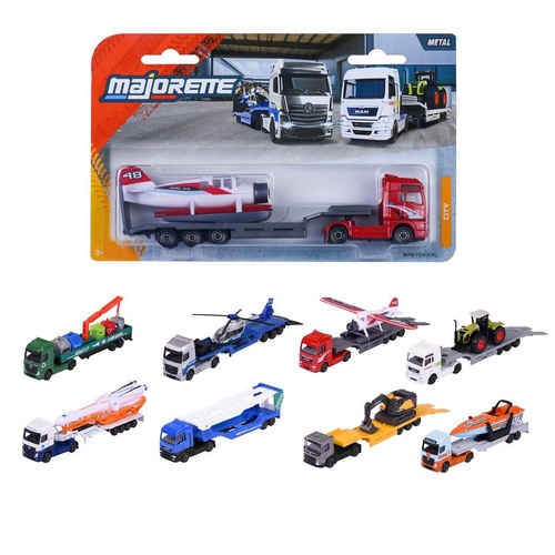 Majorette City Transporters Assorted; One Supplied MJ77542