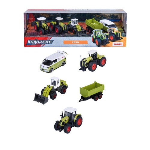 Majorette Farm Claas 5 Piece Gift Pack MJ77733