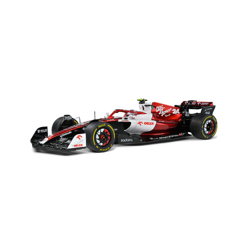 Solido 2022 Alfa Romeo C42 Z.Guanyu White Canda GP 2022 1:18 Scale Diecast S1810202