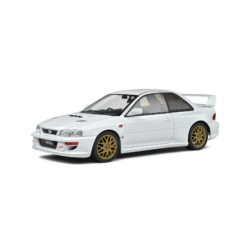 Solido 1998 Subaru Impreza 22B White 1:18 Scale Diecast Vehicle S1807404
