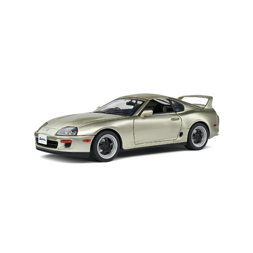 Solido 1998 Toyota Supra MK4 (A80) Targa Roof Grey 1:18 Scale Diecast Vehicle S1807604
