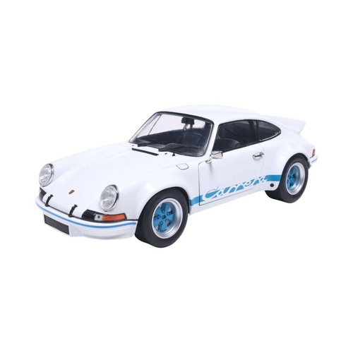 Solido 1973 Porsche 911 RSR (Blue Carrera Stripes) 1:18 Scale Diecast SOLS1801119
