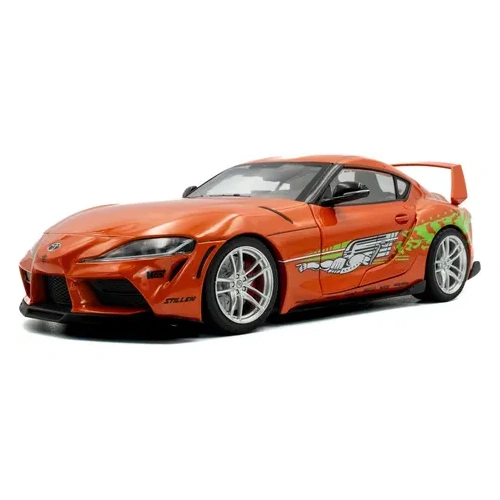 Solido 2024 Orange Tribue GR Toyota Supra 1:18 Scale Diecast Vehicle S1809006