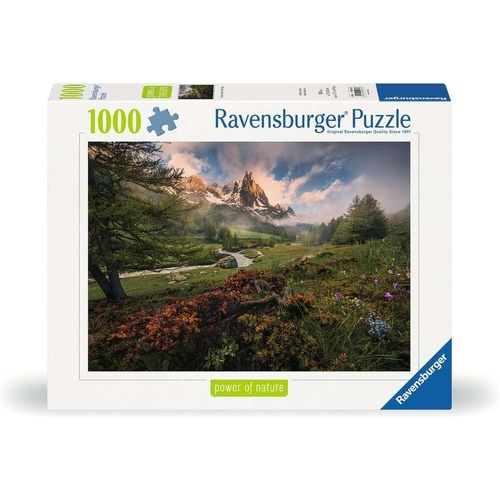 Ravensburger Power of Nature: Claree Valley, French Alps 1000pc Jigsaw Puzzle RB00074