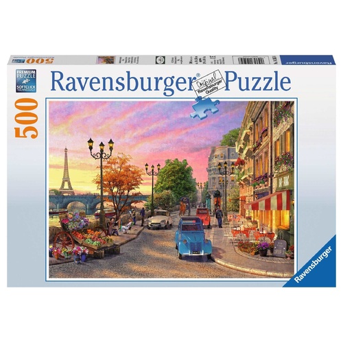 Ravensburger A Paris Evening 500pc Jigsaw Puzzle RB00149