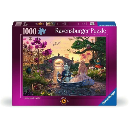 Ravensburger Look and Find Enchanted Lands 1000pc Jigsaw Puzzle RB00170