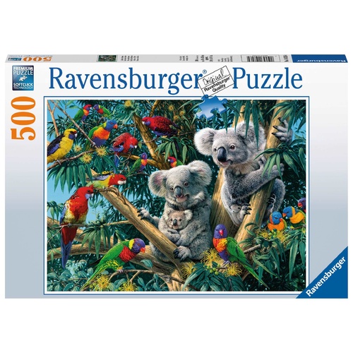 Ravensburger Koalas in a Tree 500pc Jigsaw Puzzle RB00206