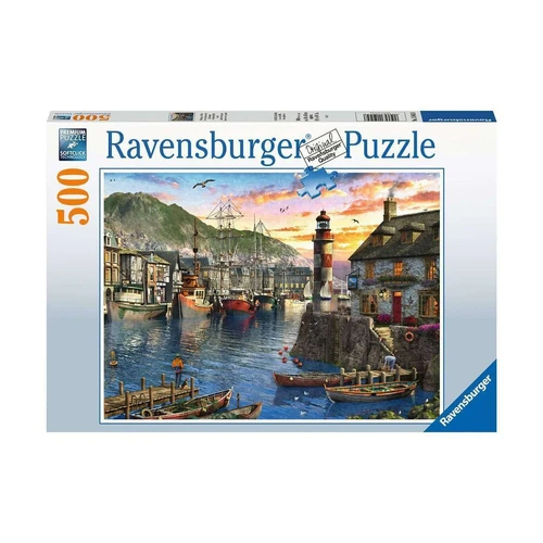 Ravensburger Sunrise at the Port 500pc Puzzle RB00212