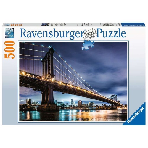 Ravensburger NY: The City That Never Sleeps 500pc Jigsaw Puzzle RB00224