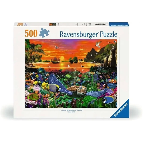Ravensburger Turtle in the Reef 500pc Jigsaw Puzzle RB00225