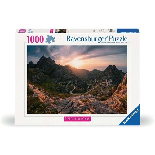 Ravensburger Beautiful Mountains: Serra de Tramuntana, Mallorca 1000pc Jigsaw Puzzle RB00251