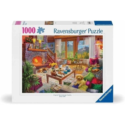 Ravensburger Cozy Cabin 1000pc Jigsaw Puzzle RB00293