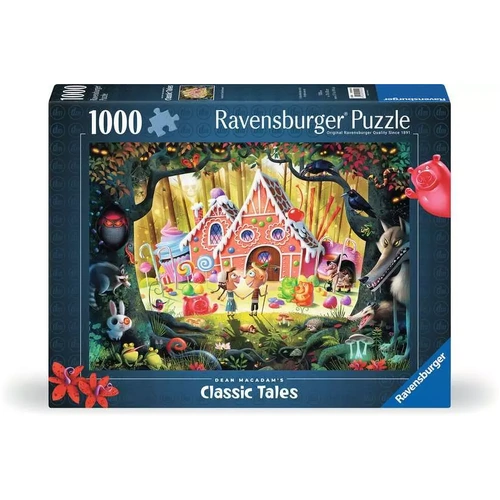 Ravensburger Classic Tales: Hansel and Gretel Beware! 1000pc Jigsaw Puzzle RB00415