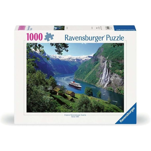 Ravensburger Norwegian Fjord 1000pc Jigsaw Puzzle RB00475