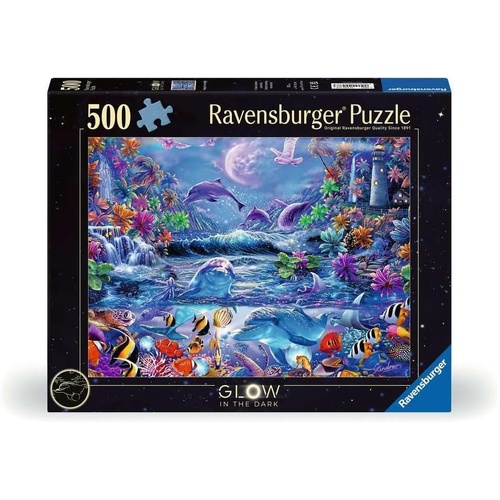 Ravensburger Glow in the Dark Magical Moonlight 500pc Jigsaw Puzzle RB00478