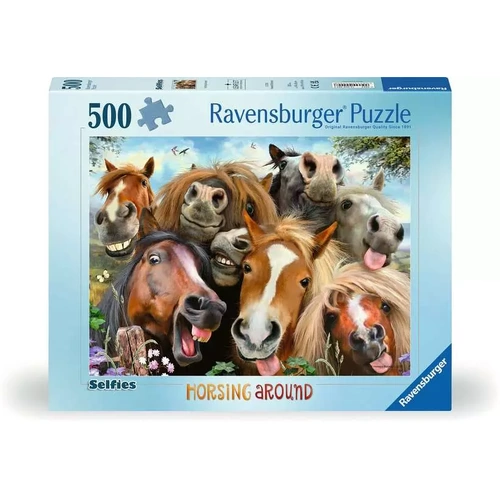 Ravensburger Selfies: Horsing Around 500pc Jigsaw Puzzle RB00499