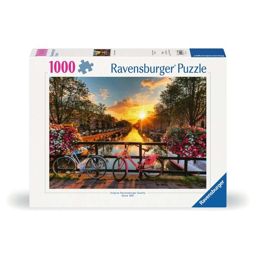 Ravensburger Bicycles in Amsterdam 1000pc Jigsaw Puzzle RB00662