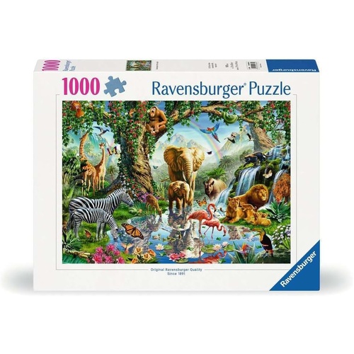 Ravensburger Adventures in the Jungle 1000pc Jigsaw Puzzle RB00682